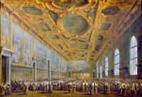 Doge Alvise Mocenigo IV Giving a Banquet for the Ambassadors