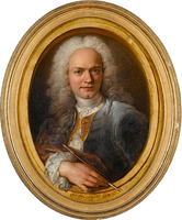 Self Portrait in a Painted Frame