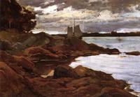 Close of Day on the Maine Shore