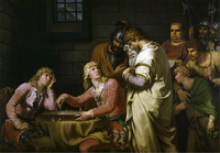 Conradin of Swabia and Frederick of Baden Being Informed of Their Execution in Prison in Naples