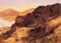 Peñascos del cerro de Atzacoalco