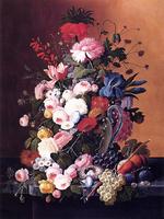 Still Life with Fruits and Flowers