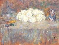 Still-life with White Flowers