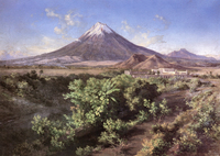 Vista de la fárica de hilados La Carolina