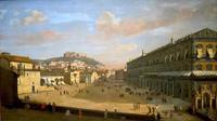 View of the Royal Palace at Naples