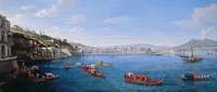 Posillipo with the Palazzo Donn’Anna, Naples
