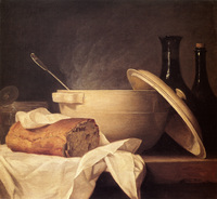 La jatte blanche