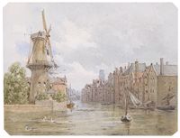 A Canal in Rotterdam