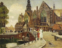 The Oude Kerk in Amsterdam