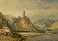 Lake Scene with Castle
