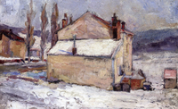 Landscape in the Snow