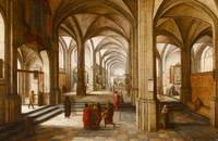An Imaginary Church or Cathedral Interior