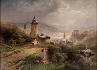The Steegertor in Bacharach on the Rhine
