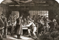 An Emigrants' Boarding House in New York