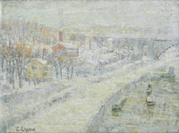 Winter Landscape: Washington Bridge