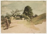 Landscape with Fence