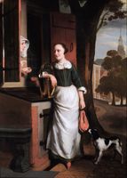 Two Chattering Housewives