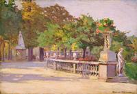 View of the Jardin du Luxembourg