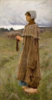 Shepherdess in the Fields