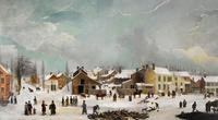 Winter Scene in Brooklyn