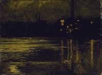 The Thames at Chelsea, Evening