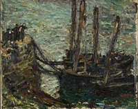 Breton Fishing Boats at Dovelan, Finistère, Brittany