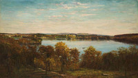 Lake Waban from Wellesley College