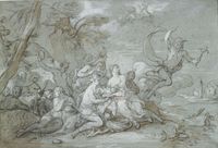 The Infant Bacchus Entrusted to the Nymphs