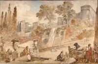 Gardens of the Villa d'Este at Tivoli