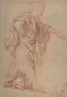 Standing Male Figure with Left Arm Extended