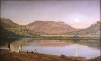 Moonlit Lake