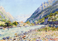 A River in the Alps