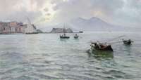 Fishing Boats in the Bay of Naples