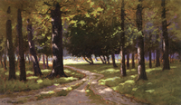 Road in the Glen after Rain