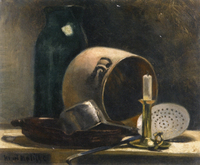 Still Life with Earthen Pot