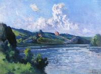 Landscape of Rolleboise
