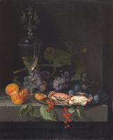 Still Life with Crabs on a Pewter Plate