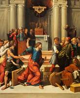 Christ Driving the Money Changers from the Temple