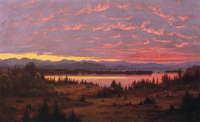 Shelburne Point at Sunset
