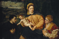 The Virgin and Child with Donors
