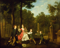 Portrait of the Children of the 4th Duke of Devonshire
