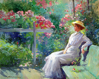 Lady in the Garden
