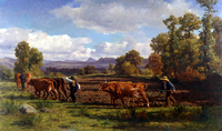 Ploughing in the Nivernais