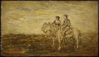 Indian Horsemen after Dawn