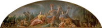 Peace Room - Christian Europe at Peace, with Justice, Pieta and the Genius of the Arts