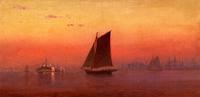 Sunset, New York Harbor