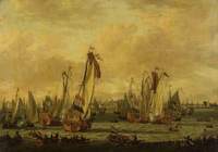 A Marine Sham Fight on the Y Before Amsterdam