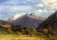 The Alps from Visp