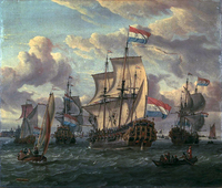 The Frigate "Pieter en Paul" on the IJ