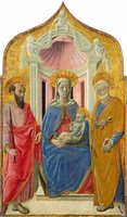 Madonna and Child Enthroned with Saints Peter and Paul